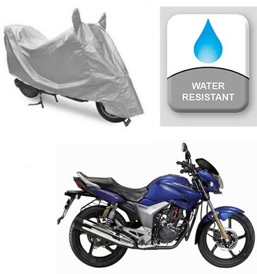 Atulit enterprises Two Wheeler Cover for Honda(CBZ TYPE 1, Silver)