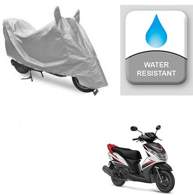 Atulit enterprises Two Wheeler Cover for Yamaha(Ray Z, Silver)