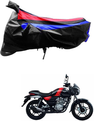 JVG Waterproof Two Wheeler Cover for Bajaj(V15, Black, Red, Blue)