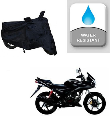 Feel heaven Two Wheeler Cover for Honda(CBF Stunner, Black)