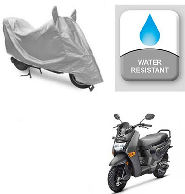 Atulit enterprises Two Wheeler Cover for Honda(Cliq, Silver)