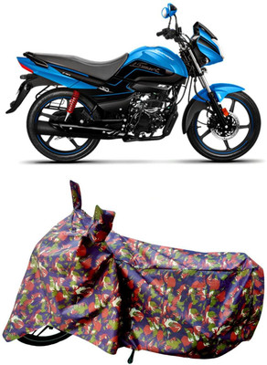 AutoHansh Waterproof Two Wheeler Cover for Hero(Splendor I Smart, Multicolor)