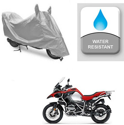 saanvi Two Wheeler Cover for BMW(R 1200 GS, Silver)
