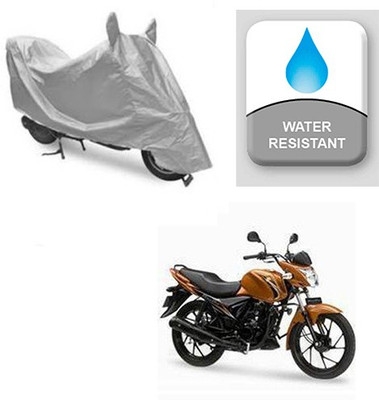 Atulit enterprises Two Wheeler Cover for Suzuki(Sling, Silver)