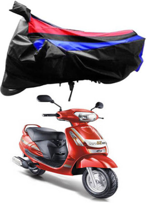 JVG Waterproof Two Wheeler Cover for Mahindra(Duro DZ, Black, Red, Blue)