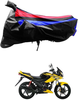JVG Waterproof Two Wheeler Cover for Honda(Stunner CBF, Black, Red, Blue)