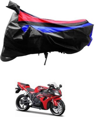 JVG Waterproof Two Wheeler Cover for Honda(CBR 1000RR, Black, Red, Blue)