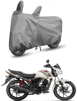Mdstar Two Wheeler Cover for Suzuki(Sling Shot Plus, Grey)