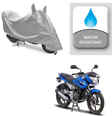 Atulit enterprises Two Wheeler Cover for Bajaj(XCD 125cc, Silver)