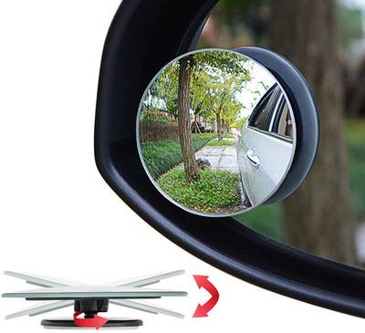 ZeeKart Manual Blind Spot Mirror For Volkswagen, Mahindra, Maruti Suzuki, Hyundai WagonR, Swift Dzire, KUV100, i20 Elite  (Right, Left, Exterior)