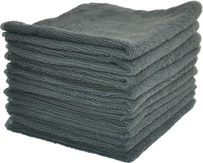 INGENS Microfiber Vehicle Washing  Cloth(Pack Of 10, 250 GSM)