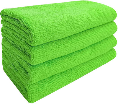 Daily Fest Microfiber Vehicle Washing  Cloth(Pack Of 4)