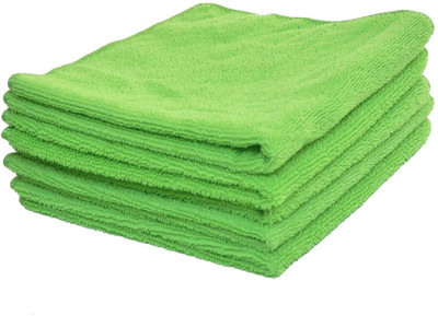 INGENS Microfiber Vehicle Washing  Cloth(Pack Of 5, 250 GSM)