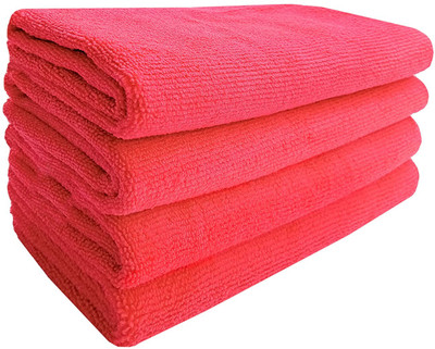 Daily Fest Microfiber Vehicle Washing  Cloth(Pack Of 4)