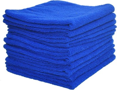 INGENS Microfiber Vehicle Washing  Cloth(Pack Of 10, 250 GSM)