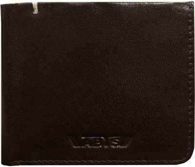 ABYS Men Brown Genuine Leather Wallet(6 Card Slots)