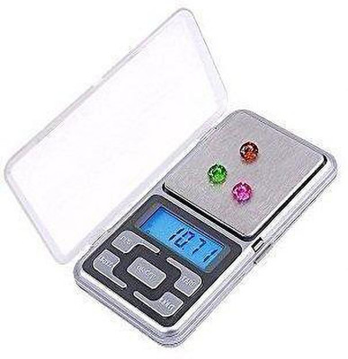 Glancing  Digital Pocket Weight Scale Jewellery , Gold, Silver, Platinum Weighing Mini Machine with Auto Calibration, Tare Full Capacity, Operational Temp 10-30 Degree (200/0.01 g) Weighing Scale(Silver)
