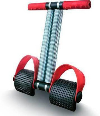 RASCO DOUBLE STEEL SPRING TUMMY TRIMMER RED COLOR Ab Exerciser(Red)