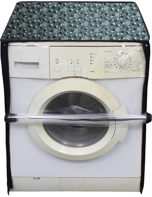 AAVYA UNIQUE FASHION Front Loading Washing Machine  Cover(Width: 68 cm, Grey,Silver,6kg)