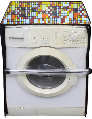 AAVYA UNIQUE FASHION Front Loading Washing Machine  Cover(Width: 68 cm, Multicolor,6kg)