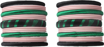 Shiv_Jewels Fabric Bangle Set(Pack of 34)