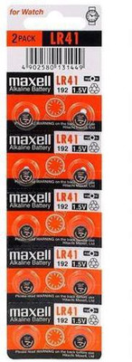 Geek Lab Hitachi Maxell LR41  Battery(Pack of 10)