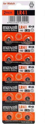 Gadget Hero's Hitachi Maxell LR41  Battery(Pack of 10)