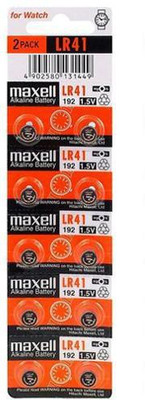 Right Gear Hitachi Maxell LR41  Battery(Pack of 10)