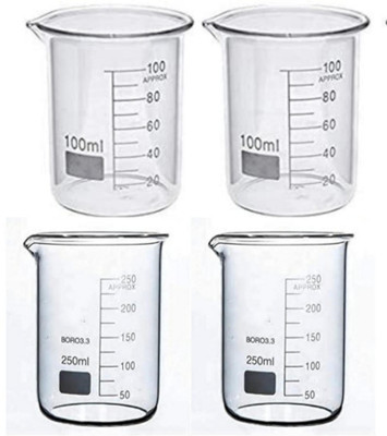 Spylx 700 ml Measuring Beaker(Pack of 4)