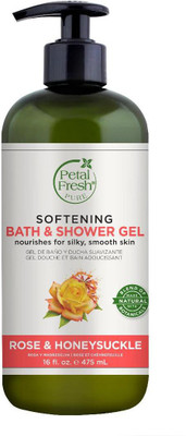 Petal Fresh Pure Rose & Honeysuckle Bath & Shower Gel 475ml(475 ml)