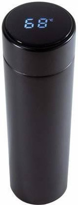 GRTN 500 ml Steel Bottle(Pack of 1, Black, White)