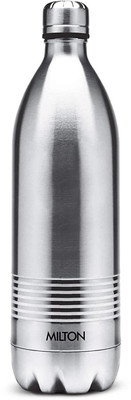 MILTON Duo Dlx 750 ml 750 ml Flask(Pack of 1, Steel/Chrome, Steel)