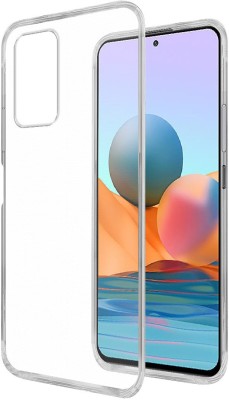 Casotec Back Cover for Mi Redmi Note 10 Pro Max(Transparent, Flexible, Silicon, Pack of: 1)