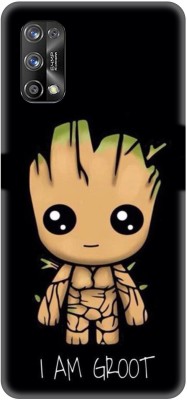 NDCOM Back Cover for Realme X7 PRO I Am Groot Cute Groot Printed(Multicolor, Hard Case, Pack of: 1)