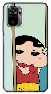 itrusto Back Cover for Mi Redmi Note 10 Pro Max shinchan PRINTED DESIGNER BACK CASE COVER(Multicolor, Grip Case, Silicon, Pack of: 1)