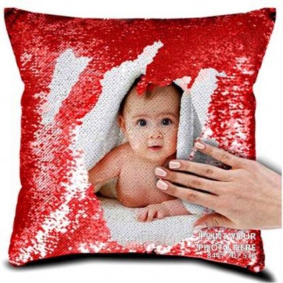 gifts for love P1 Cotton Abstract Baby Pillow Pack of 1(Red)