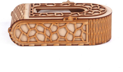 Nexat 1 Compartments wood box(Brown)