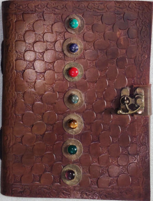 Kgn handicrafts Handmade Regular Diary Unruled 100 Pages(Brown)