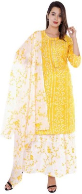 fety Women Kurta Palazzo Set