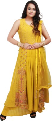 rayie collection Women Kurta Sharara Set