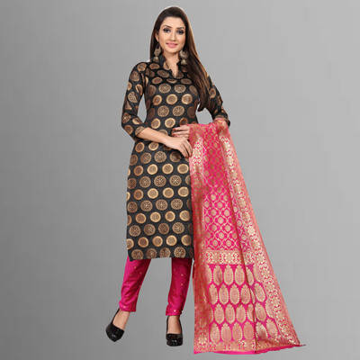 ANAND Jacquard Self Design Salwar Suit Material