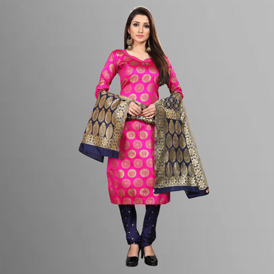 Kashvi Jacquard Self Design Kurta & Churidar Material