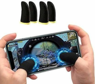 menaso inger sleeve cap for sweat breathable for gaming pubg/call of duty-1 pair Finger Sleeve(Pack of 2)