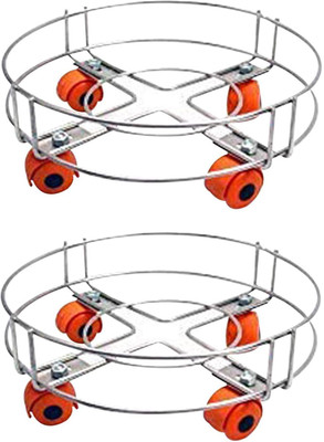 SILTOP GAS CYLINDER TROLLEYS Gas Cylinder Trolley(Silver)