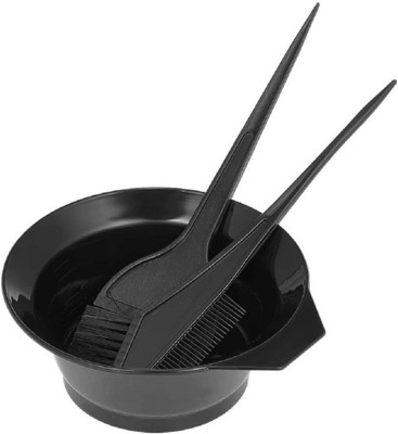 DEZIINE Salon Hair Coloring Dyeing Kit Color Dye Brush Comb Mixing Bowl Tint Tool Bleach - Set Of 3