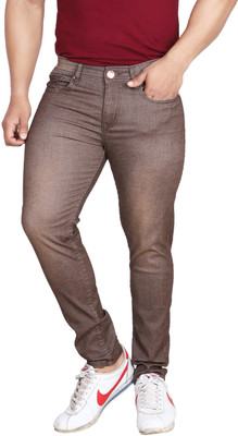 white apple jns Regular Men Brown Jeans