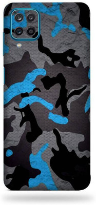 Satisfactory samsung galaxy f62 Mobile Skin(Military Blue Camouflage With Matte Finish)