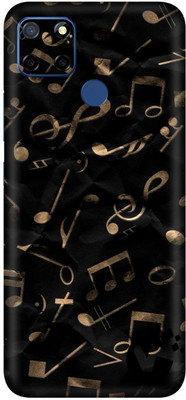 wrap craft REALME C12 Mobile Skin(Black)