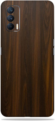 Satisfactory realme x7, realmex7 Mobile Skin(Mahogany Wood With Matte Finish)