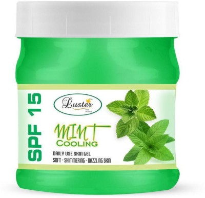 Luster Mint Skin Massage Skin Gel, For Soft & Dazzling Skin, For Unisex(500 ml)